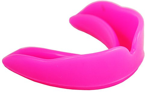 Senshi Japan Mundschutz, für alle Sportarten/ Boxen/ Kampfsport/ Rugby, rose