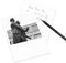 10er-Set Postkarte Weimar im Polaroid-Look - DIN A6 Hochformat - Motiv: Goethe und Schiller