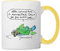 Spreadshirt Janosch Auf Wunderbare Weise Nicht Wahr Tasse, One size, Weiß/Gelb, Keramik, 325 ml, Tasse mit Henkel, Klassisch, Zuhause, Heißgetränke, Tierdruck, Kratzfest und UV-beständig