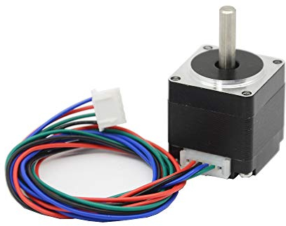 Iverntech Nema 11 Schrittmotor 28 mm Gehäuse 1.8 Schrittwinkel 0.8 A 2-phasig 4-adrig mit 50 cm Kabel für 3D-Drucker, CNC-Maschine und Robotik