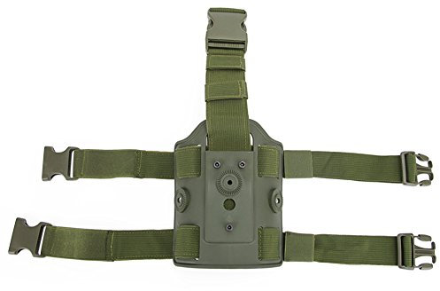 WISEONUS Tactical Leggings Device Holster Drop Leg Platform Strap Bag Pouch