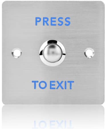 Push to Exit Release Touch Button - Door Exit Access Push Button Release Button for Access Control Lock