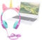 DURAGADGET Volume Limiting Magical Unicorn Kids' Headphones with Audio Sharing Port - Compatible with Chromebook CB3-131-C3SZ