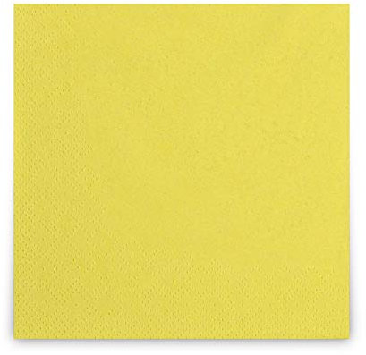 Cocktail-Servietten, 2-lagig, 24 x 24 cm, Inhalt 300 St., für jeden Anlass, jeweils abgestimmt auf Einrichtung und Dekoration, für Gastronomie und Zuhause, gelb