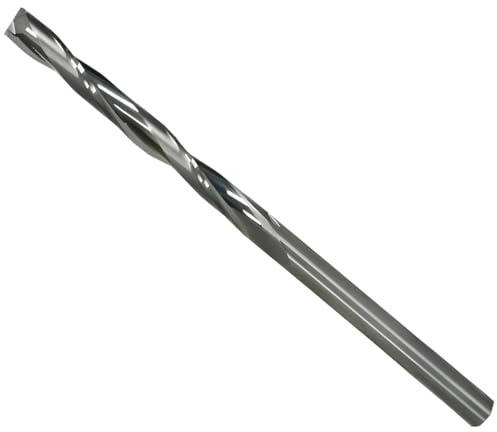 VHM Fräser, extralang, Z=2, poliert, Ø 4x45 / 5x55 / 6x55 mm Schaftfräser für Schaumstoff (4,0 x 45 x 80 - d2=4 mm)
