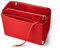 AT Allure-T Handtaschen Organizer aus Filz, 2in1 Abnehmbaren Reißverschluss-Tasche, Bag in Bag Organizer Tasche, Taschenorganizer Rot L