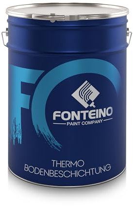 Thermo Bodenbeschichtung Bodenfarbe Betonfarbe Betonbeschichtung Kellerfarbe Balkonfarbe etc. - Lichtgrau 10L