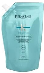 Kérastase Résistance Bain Force Architecte, Regenerierendes Shampoo bei strapaziertem, geschädigtem Haar, Tiefenwirksam nährende Haarpflege für kräftigeres, stärkeres Haar, Nachfüllpackung, 500 ml