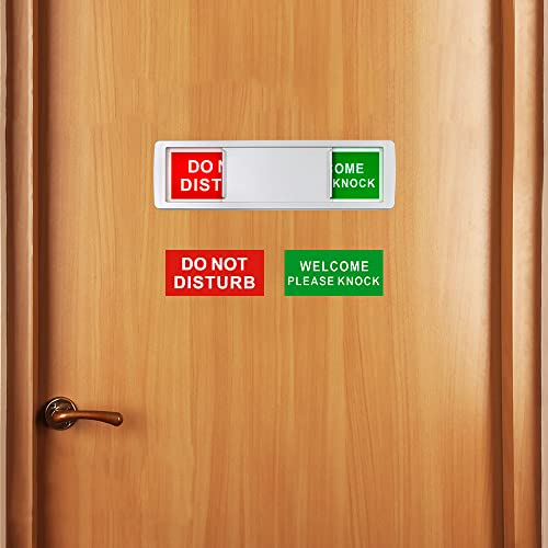 Sichtschutzschild, Do Not Disturb Willkommensschild, Please Knock Schild, 18 x 5 cm Do Not Disturb-Schild für Büro, Zuhause, Konferenz