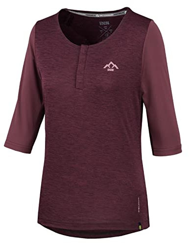 IXS Girls MTB-Jersey ¾-Arm Carve X Violett Gr. M