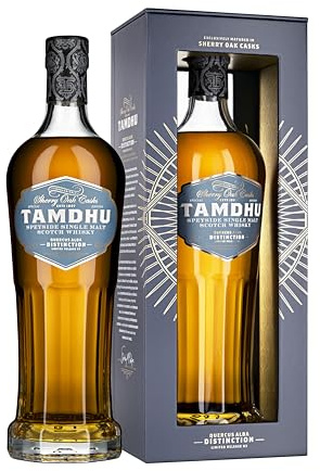 Tamdhu Quercus Alba Distinction Release 3 | 70cl 48% ABV | Speyside Single Malt Scotch Whisky | Matured in American Sherry Oak Casks | Ideal for Gifting and Collecting