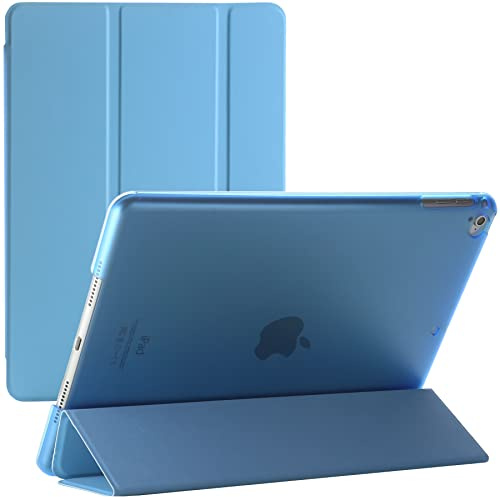 For iPad Mini 5th and 4th Generation - 7.9 inch (2019, 2015) Smart Case with Magnetic Auto Sleep/Wake Function Slim Cover (Aqua)