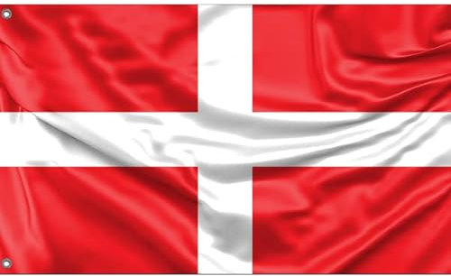 Drapeau de la Savoie, France | Impression au design unique | Fabriqué dans l'UE (90 x 150 cm)
