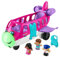 Fisher-Price Little People Barbie - Little Dream Plane, aereo con luci, suoni e scale pieghevoli, personaggi di Barbie e Ken e bagaglio, versione multilingue, giocattolo per bambini, 18+ mesi, HRC37