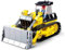 BirnePower Klemmbausteine Spielbausteine Spielset City Stadt Bausatz BAU Spielfigur 231 Teile Bulldozer Planierraupe Baumaschine Bausteine Spielzeug G152804