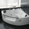 PureHaven Whirlpool 172x172 cm Wasserfall Heizung Lichttherapie Soundsystem Reinigungsprogramm Bluetooth-Soundsystem