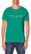 Tommy Hilfiger T-Shirt Manches Courtes Homme Slim Fit, Vert (Olympic Green), XS
