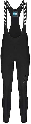 SHIMANO Beaufort Bib Tights Culotte, Nero, XL Unisex-Adulto