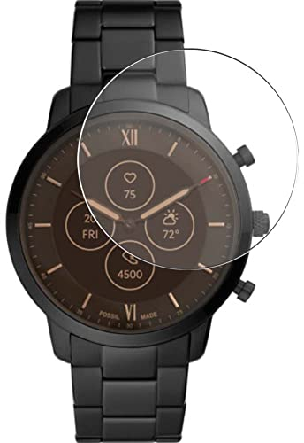 Vaxson 3 Stück Schutzfolie kompatibel mit FOSSIL NEUTRA HYBRID HR 45mm Display folie folien Displayschutzfolie ( nicht Panzer Schutz Glas folie SchutzGlas nicht PanzerGlas )