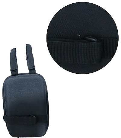 Kisangel Lenkertasche Für Fahrrad Satteltasche Vorne Fahrradzubehör Robust Langlebig Schwarz