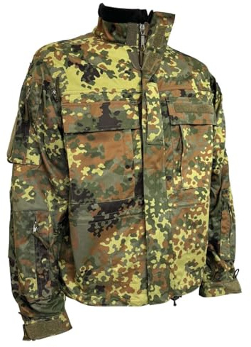 LEO KÖHLER BW EINSATZKAMPFJACKE KBS KURZ Flecktarn (2XL)