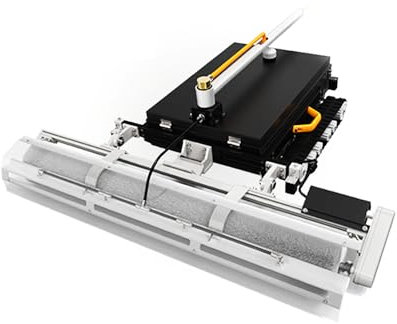 WTTTTW Brosse de Nettoyage de Panneaux solaires, Robot de Nettoyage électrique pour Panneaux solaires photovoltaïques, Nettoyage et Nettoyage de Voitures, camions, camionnettes, carrelage, Sol