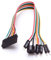 20cm Motherboard Extension Wire Jumper Line Q-Connector Reset SW, Power SW, Power LED+, Power LED-,HDD LED Five Kinds Extension Wire Compatible with ASUS
