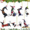 Dackel Weihnachtsbaumschmuck 7 Stück,Cute Acryl Dachshund Tannenbaumschmuck,WeihnachtsanhäNger Hund Flat Decorations,Christbaumschmuck Dackel,Auto Ornament Geschenke