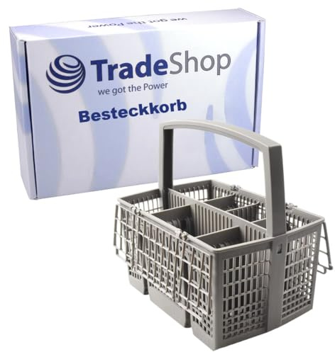 Trade-Shop Geschirrspüler-Korb/Besteck-Korb kompatibel mit Bosch SMZ5100, kompatibel mit Siemens SZ73100 / 7 Besteckfächer, Spülmaschinen-Zubehör