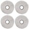 (4 Pièces) Serpillières pour ECOVACS DEEBOT T30 Pro Max/ T30 Pro Omni/ T30S/ T30C Omni T30S Combo/ X5 Pro Omni/ X2 Omni X2 Pro T20 Omni X1 Omni X1 PRO Omni X1 PLUS T10 Omni T10 Turbo M12 Pro+ X1 Turbo