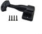 Rotating Latch Door Lock for Caravans and Furniture, Designed for Secure Door Management (Black)