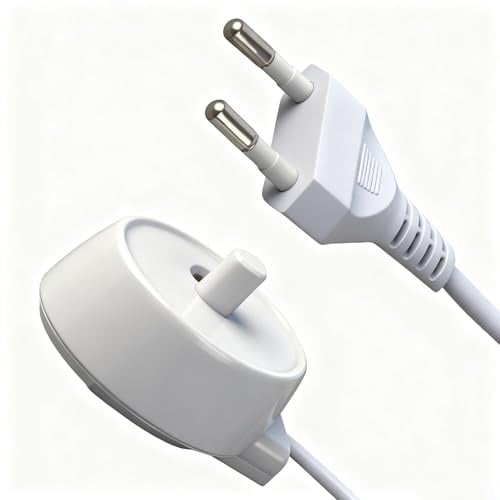 Ladestation Ladegerät für Elektrische Zahnbürste, Ladegerät für Zahnbürste， Ladestation Steckdose - Kompatibel mit 700、1000、2000、PRO1、PRO2、PRO3、I03、I05、3737、4736、4717、4729、8850 und Anderen Modellen