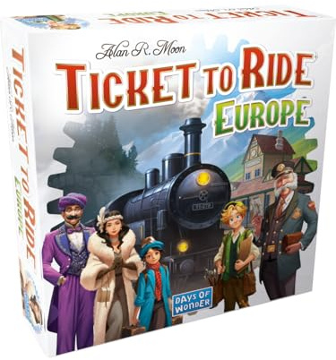 Ticket to Ride Europe Board Game (2026 Refresh)