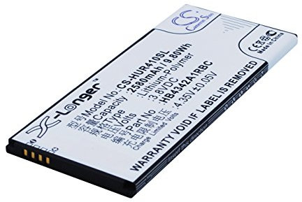 CS-HUR410SL Batteria 2580mAh compatibile con [Huawei] Ascend Y5 2, Ascend Y5II 3G, Y5II 4G, Y6, Y6 3G, 4G, Y625-U21, Y625-U51, Y625-U51 Dual SIM, Y635-CL00, Y635-L01, Y635-TL00, CUN-L01, CUN-L21, CUN
