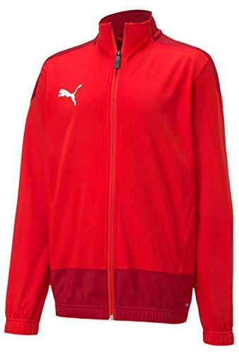PUMA Kinder teamGOAL 23 Training Jacket Jr Trainingsjacke, Red-Chili Pepper, 116