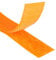 Klebeshop24 KLETTBAND SELBSTKLEBEND | Set Haken & Flausch | Farbe, Länge, Breite wählbar/Neonorange, 20 mm x 3 m