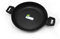 zanetti - Evolution Tegame induzione Diametro 24 cm, Tegame Antiaderente con 2 Maniglie, Alto Spessore, Colore Nero
