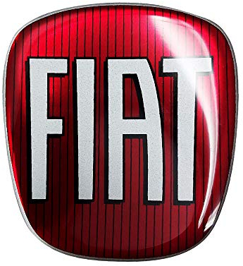 Fiat AMS 32016 Aufkleber 3D Ersatz-Logo für Punto Evo
