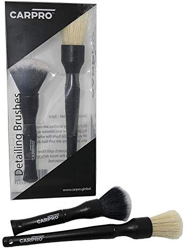 CarPro Detailing Brushes Kit de 2 pinceaux de détail