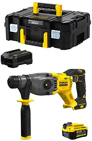 Tassellatore STANLEY FatMax SFMCH900M1T (1 Batteria 4,0 Ah + Caricabatteria + TSTAK II)