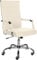 CLP Ergonomischer Bürostuhl Amadora I Höhenverstellbar, 360 Grad Drehstuhl I Kunstleder Oder Stoff Bezug I Langlebig, 120 kg Belastbar, Farbe:Creme, Material:Stoff