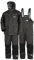NORFIN Thermoanzug Angeln ELEMENT GRAY – Angelanzug – Jacke und Hose – wasserdicht isoliert und atmungsaktiv – windabweisend – atmungsaktives Nortex-Material – warm und bequem (S)