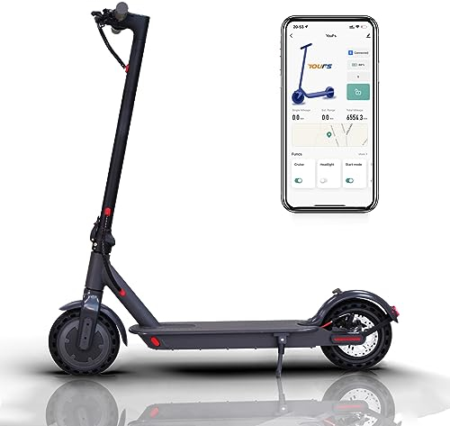 Electric Scooter Faltbarer E-Scooter aus Luftfahrtaluminium App Anbindung mit Sperrfunktion, max. Belastung 120kg, LED Anzeige 7,5 Ah Li-Ion Akku bis zu 30km Reichweite
