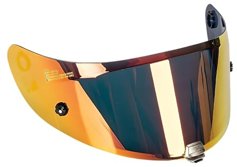 Guajiro - Visière Compatible avec HJC HJ-26 | RPHA11 y RPHA70 (CARBON) | Écran avec support Pinlock Antibuée et système Tear-off | Polycarbonate de Haute Qualité (Rouge)