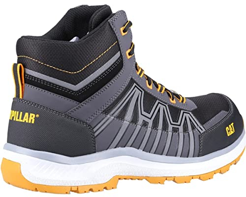 Caterpillar Charge - Stivali di sicurezza da uomo, colore: nero, Nero, 44 EU