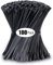 Kabelbinder, WLEAD 100 Stück Nylon Kabelbinder,300 mm x 3,6 mm Schwarz Zugfestigkeit 18kg,Selbstsicherndes Multifunktionale für Zur Ordnung von Kabeln, Gartenarbeit, Hause, im Büro, der Garage