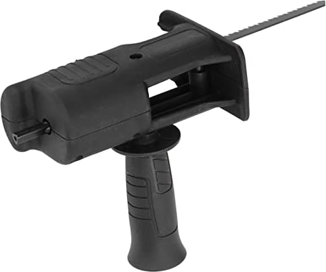 Uadme Attacco per Alternativa, Kit di Attacco per Seghetto Alternativo per Trapano Avvitatore a Batteria, con 3 Lame per Sega Alternativa Termoretraibili Diverse
