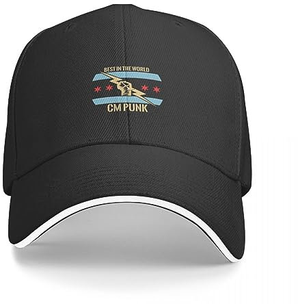 Basecap cm Punk Best in The worldEssential Cap Baseball Cap Cap Herren Caps für Herren Damen