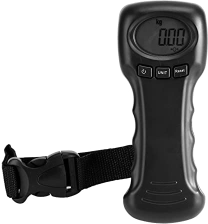 Luggage Scales,Ocs‑8 50kg/110lb Portable Digital Luggage Scale Travel Hanging Luggage Scale Electronic Weight with LCD Digital Display
