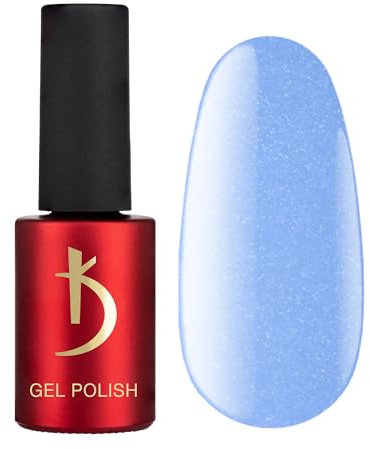 UV Nagellack Gel für Nägel - Pastel Blue - Gel Nail Polish UV-LED -7ml- langlebig - Glanz Maniküre - DIY Nageldesign - Farbe GelNägel Manicure